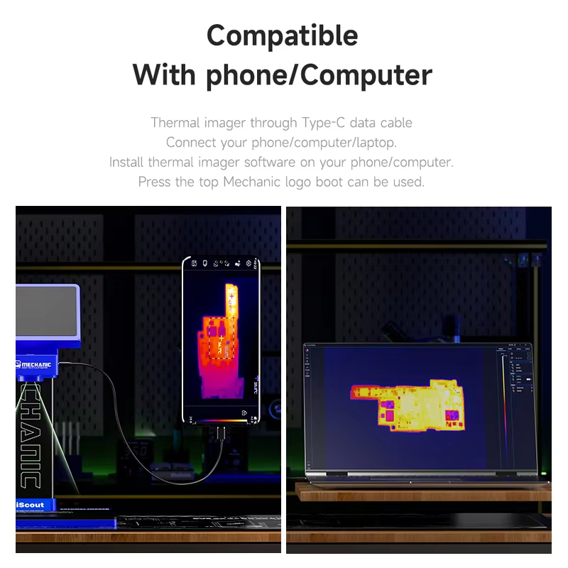 Mechanic iScout 3D Thermal Ima - Thermal Imaging Camera 256X192 recension och pris