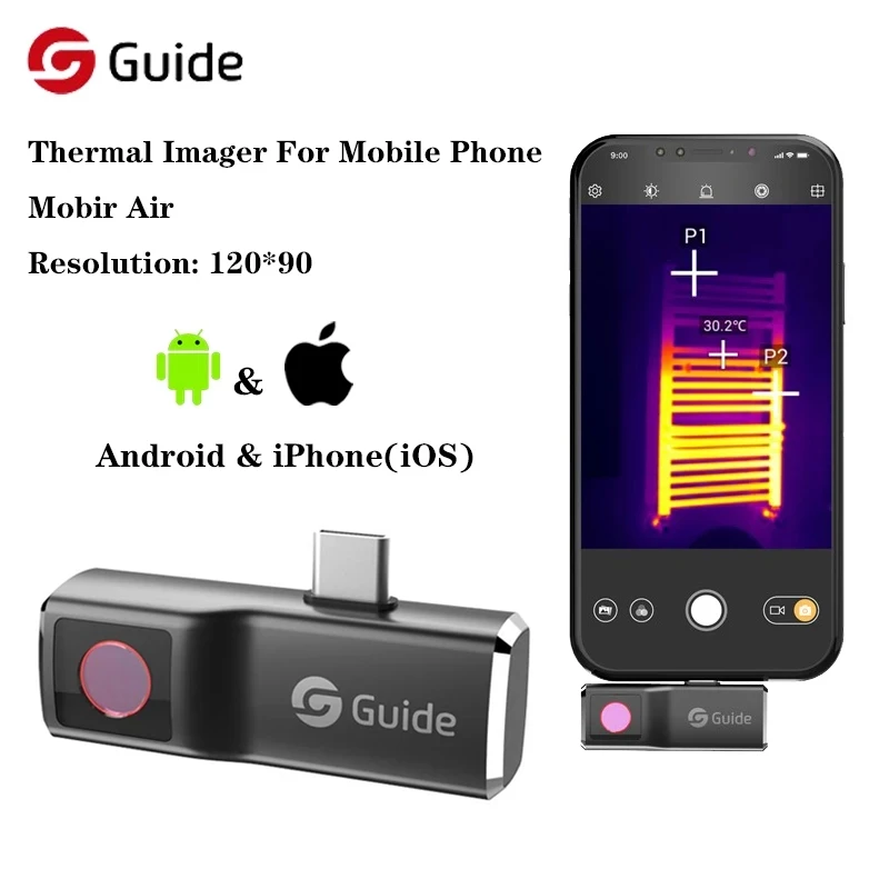 Guide Mobir Air Thermal Imagin - Infiray P2 Pro Macro Lens recension och pris