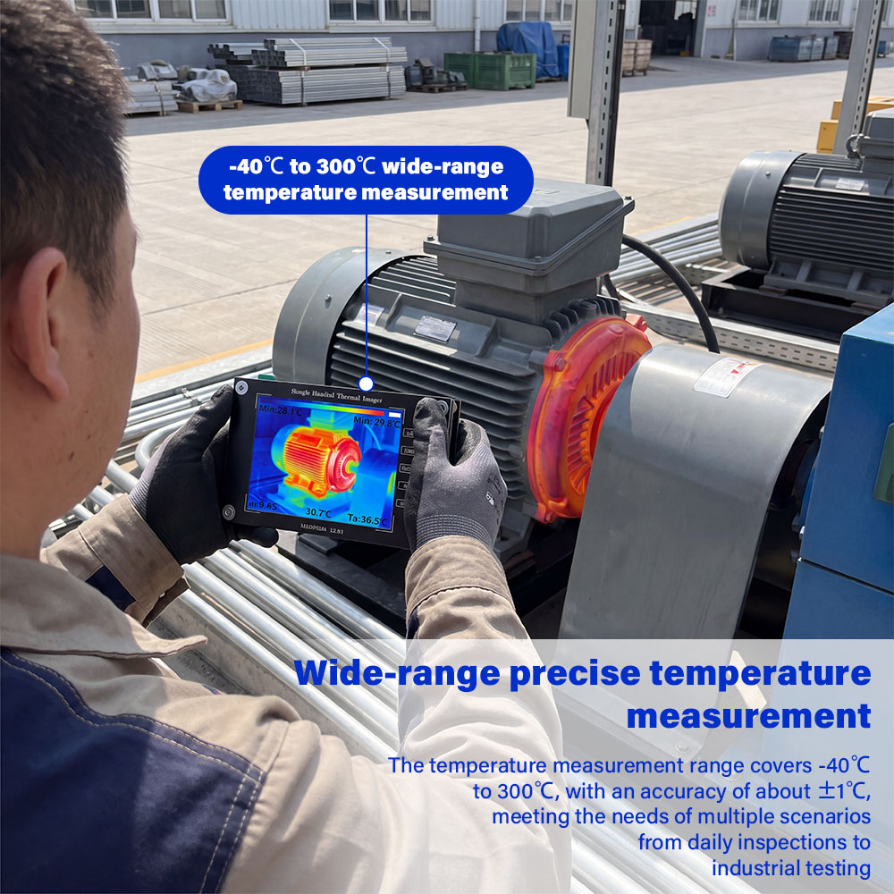 Portable Infrared Imager -40℃~ - Nf 521 Thermal Imaging Camera recension och pris