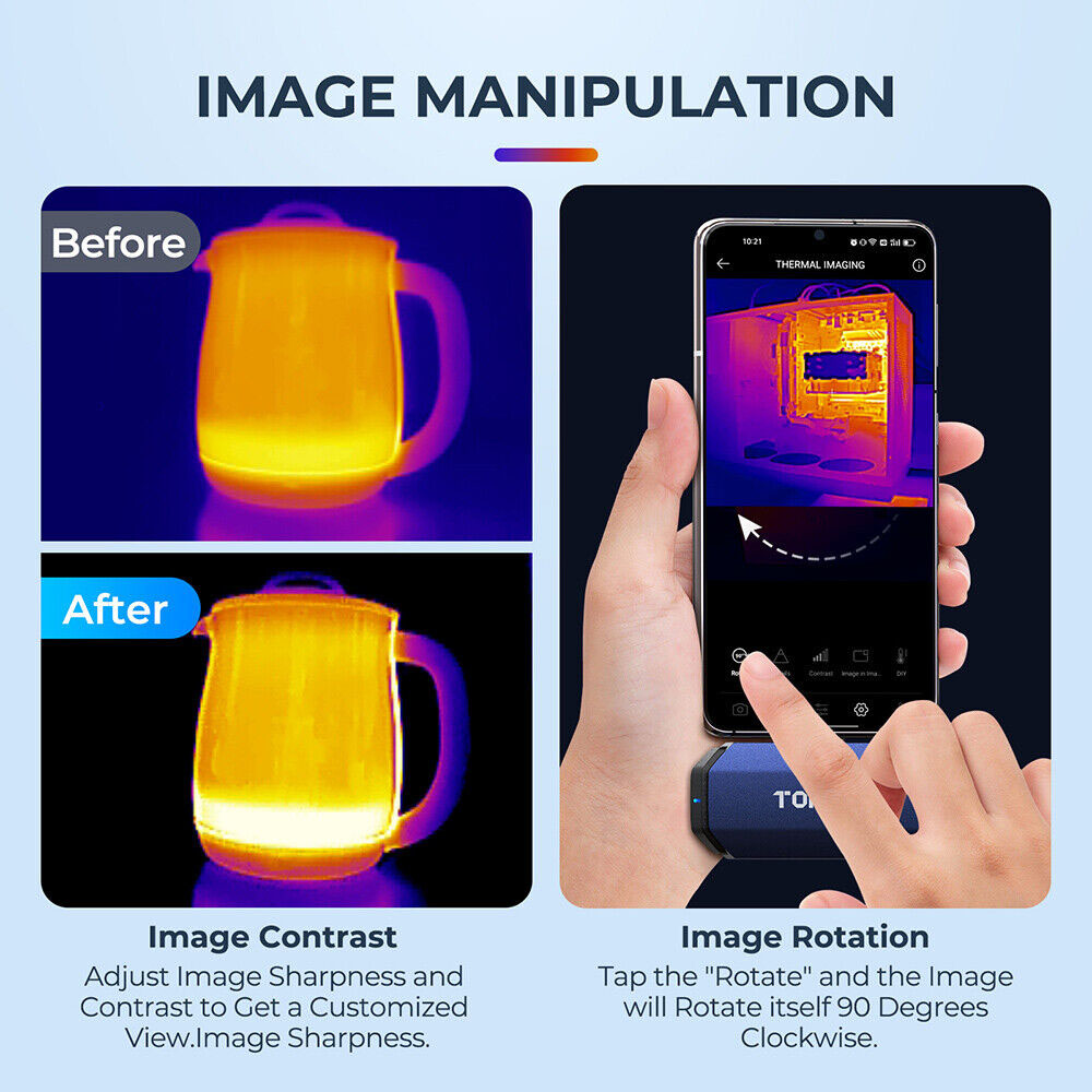 TOPDON TC001 Thermal Imaging C - Topdon Tc001 Thermal Camera recension och pris