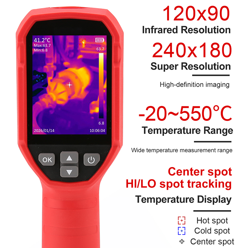 UNI-T Thermal Imaging Camera U - Nf 521 Thermal Imaging Camera recension och pris