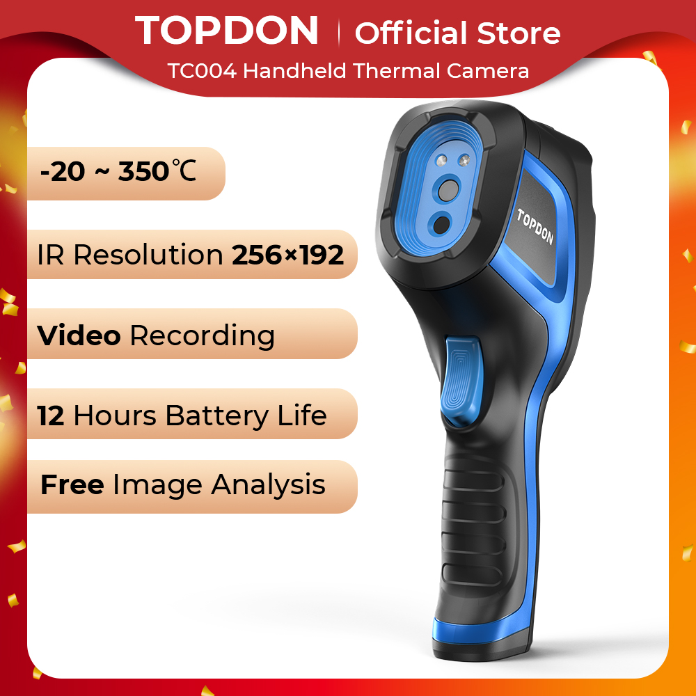 TOPDON TC004 High Resolution A - Topdon Tc001 Thermal Camera recension och pris