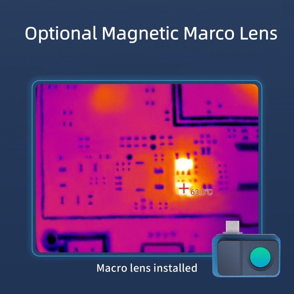 TOOLTOP T7 256*192 Android Typ - Infiray P2 Pro Macro Lens recension och pris