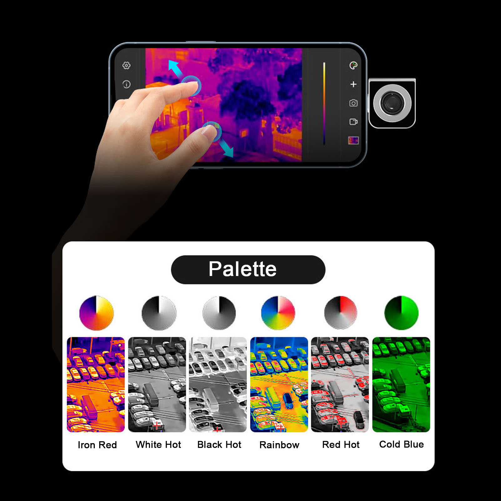 Thermal Camera 256x192 Resolut - Thermal Imaging Camera 256X192 recension och pris