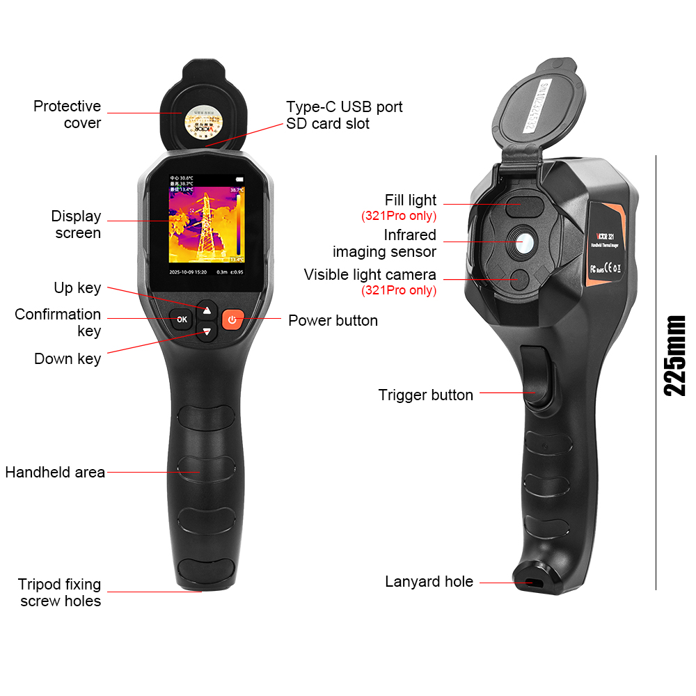 VICTOR Thermal Imager TISR 240 - Nf 521 Thermal Imaging Camera recension och pris