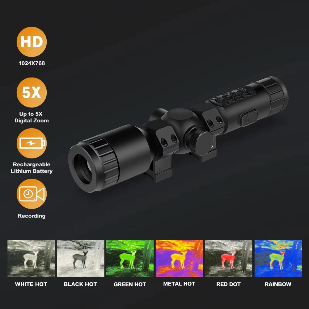 2x-5x TGS300 1024x768 2-5x Mul - Thermal Scope Night Vision Monocular recension och pris