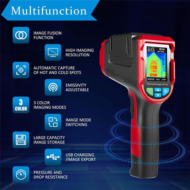 New Shown-NF-521 Thermal Camer - Nf 521 Thermal Imaging Camera recension och pris